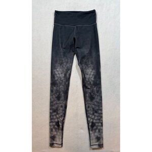 Lululemon Wunder Under Pant Gray Snowy Owl Print Athletic Leggings Womens Size 2